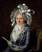 Portrait of Madame de Genlis unknow artist